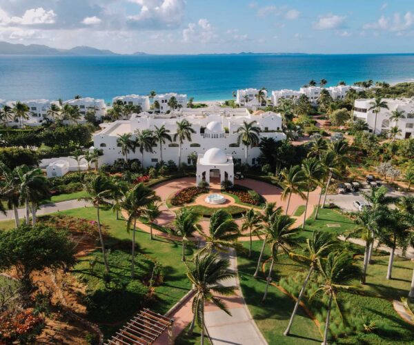 Aerial of Aurora Anguilla Resort and Golf Club