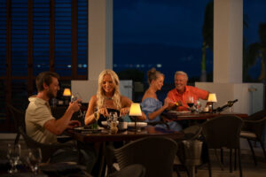 dining at Aurora